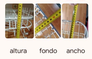 Bandeja superior para lavavajillas