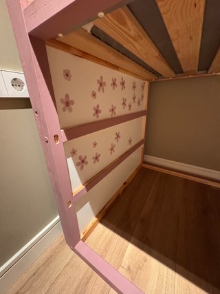 Cama infantil casita con luces