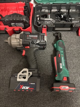 Parkside Impacto y Carraca 12V/20V