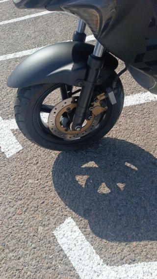 Moto ARN 125c Negra