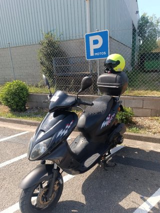 Moto ARN 125c Negra