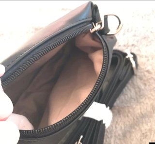Bolsa de senhora preta