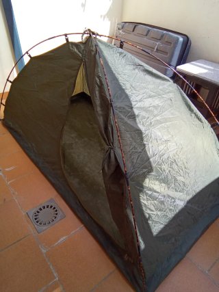 Tienda de campaña ejercito