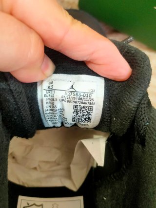 Jordan Flight Court Zapatillas Negras Talla 42