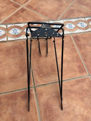 Portaequipajes Bicicleta Negro