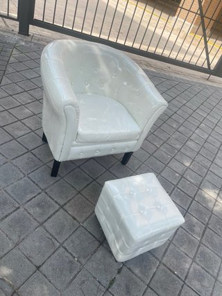 Sillón estilo retro vintage