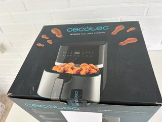 Cecotec Freidora 5.5L 1700W Full Inox