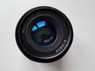 Objetivo Zykkor 50mm 1:1.7 + Tele Converter 2x