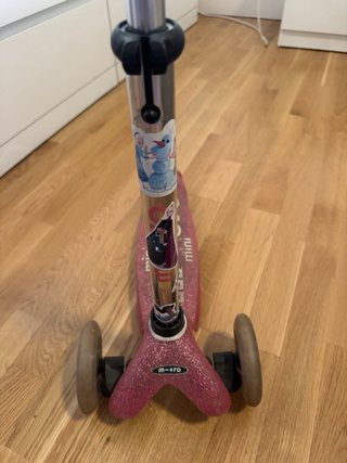 Patinete Micro 3 ruedas purpurina
