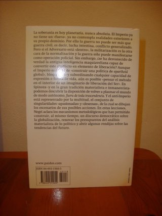 Guías. Cinco lecciones entorno a imperio.