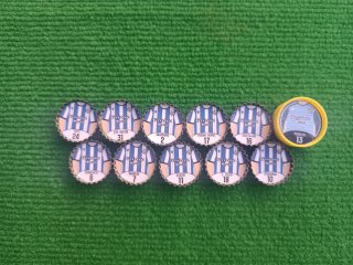 Chapas Fútbol Real Sociedad Campeón Copa