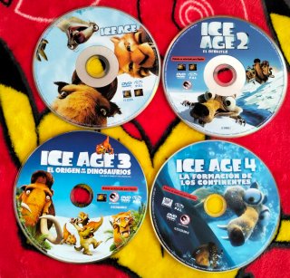 Pack 4 Películas Ice Age DVD (Español)