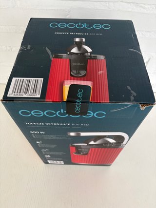 Cecotec Exprimidor Xqueeze RetroJuice 600