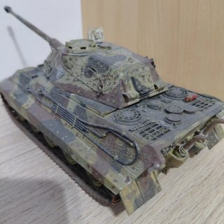 Maqueta King Tiger Porsche Turret 1/35