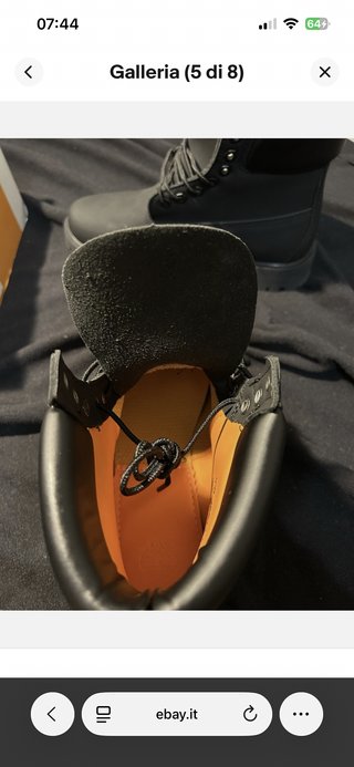 Timberland Stivali Neri Taglia 43