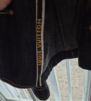 Giacca Louis Vuitton Denim Blu