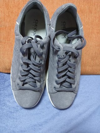 Tenis Geox Grises