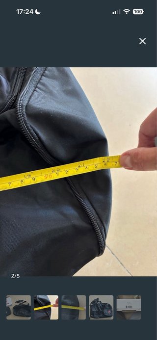 Bolsa Viaje Victorinox Negra Plegable