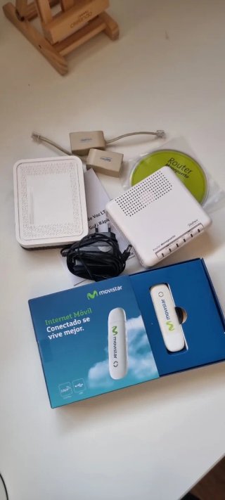 Lote Movistar: Routers y USB Internet Móvil