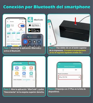 Impresora Térmica ORGBRO Z1 Plus Bluetooth