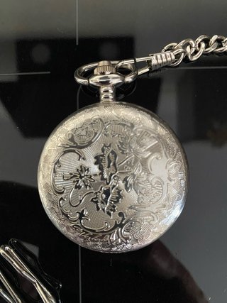 Orologio da taschino NAVOX Quarzo Argento