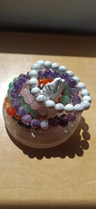 7 Pulseras 7 Chakras Piedras Naturales