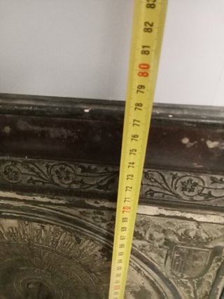 Cuadro Virgen del Pilar Plata