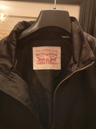 Giubbino Levi's Nero Taglia S