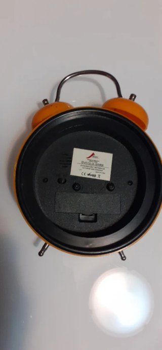 Sveglia arancione per bambini