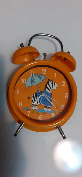 Sveglia arancione per bambini