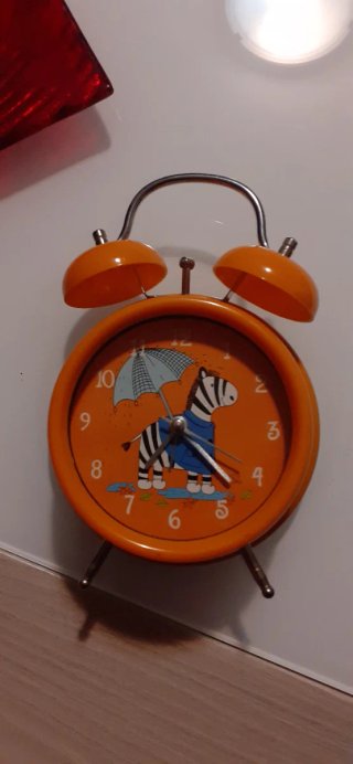Sveglia arancione per bambini