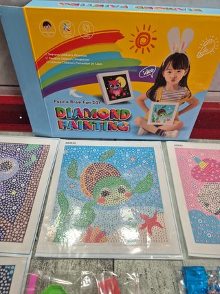 Kit Pintura Diamante Manualidades Niños