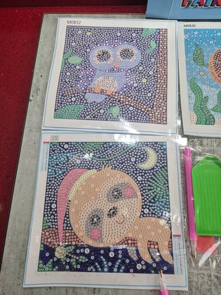 Kit Pintura Diamante Manualidades Niños