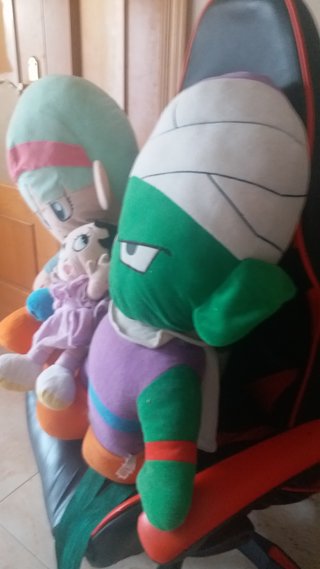 Set 4 Peluches Personajes Anime