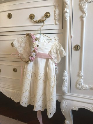 Cómoda cambiador antigua restaurada mader