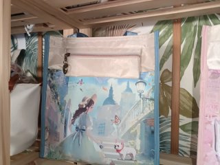 Bolsa Sweet Candy Azul y Blanca