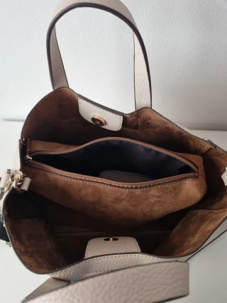 Bolso Parfois Beige y Marrón