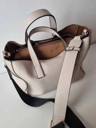 Bolso Parfois Beige y Marrón