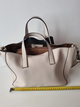 Bolso Parfois Beige y Marrón