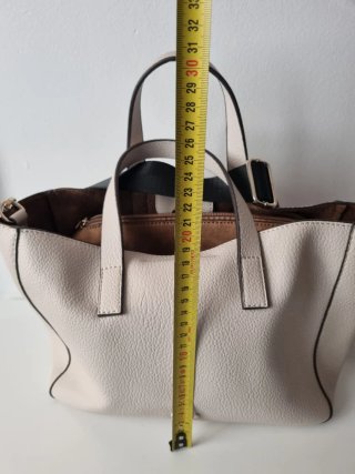 Bolso Parfois Beige y Marrón