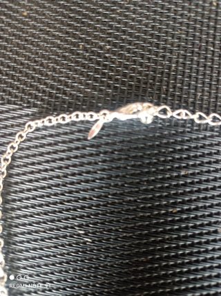 Collar de perlas rosa y blanco