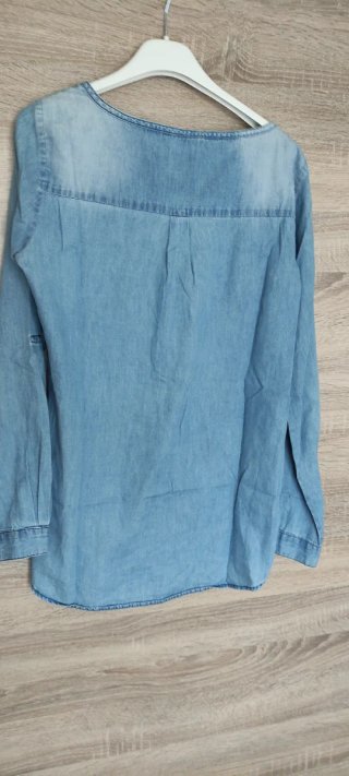 Camisa tejana vaquera azul