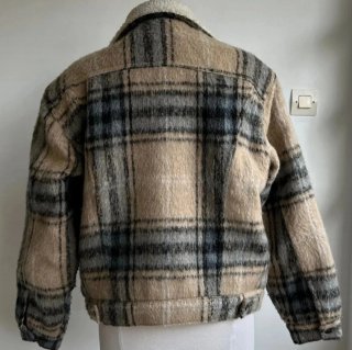 Giubbino Levi's Flanella Beige/Multicolor