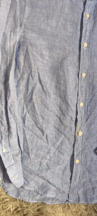 Camisa El Ganso Celeste Talla S Slim Fit