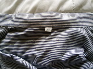 Camisa de rayas para hombre