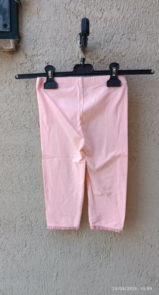 Leggings bambina rosa 8 anni