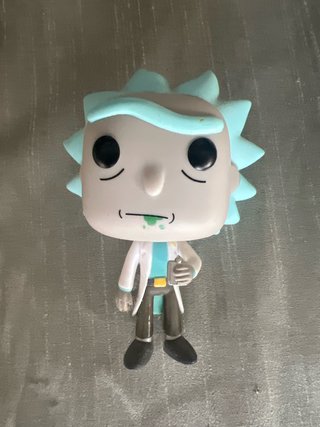 Funko Pop Rick Sanchez, con caja