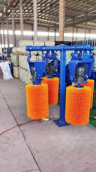 Cepillo barredor industrial eléctrico