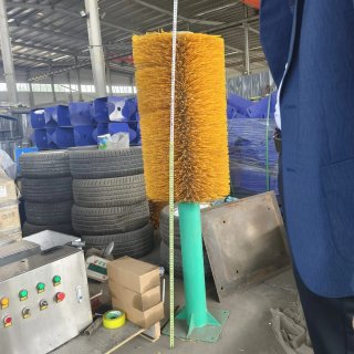 Cepillo barredor industrial eléctrico