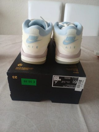 Zapatillas Jordan Nuevas Originales Beige/Blanco